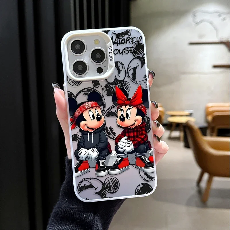 مثيرة للاهتمام ميكي حقيبة لهاتف سامسونج جالاكسي A16 A06 A25 A05 A05S A54 A34 A24 A14 A73 A53 A33 A23 A13 A52 A32 A52S A22 A17 A07