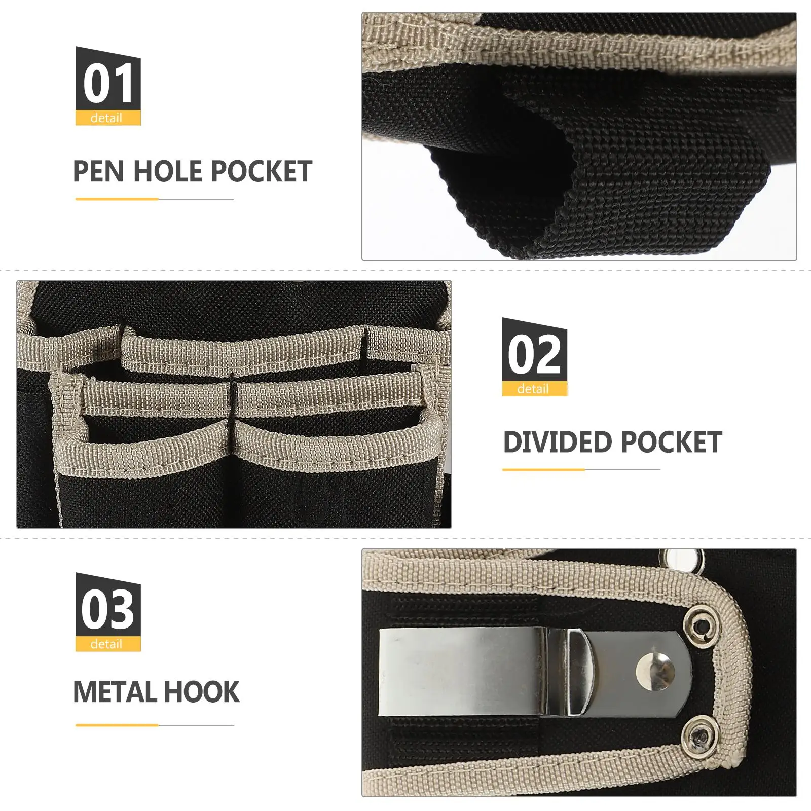 Tool Storage Fanny Pack Tech Electrical Pouch Waist Bag Maintenance Organizer Belt Pouches Folding