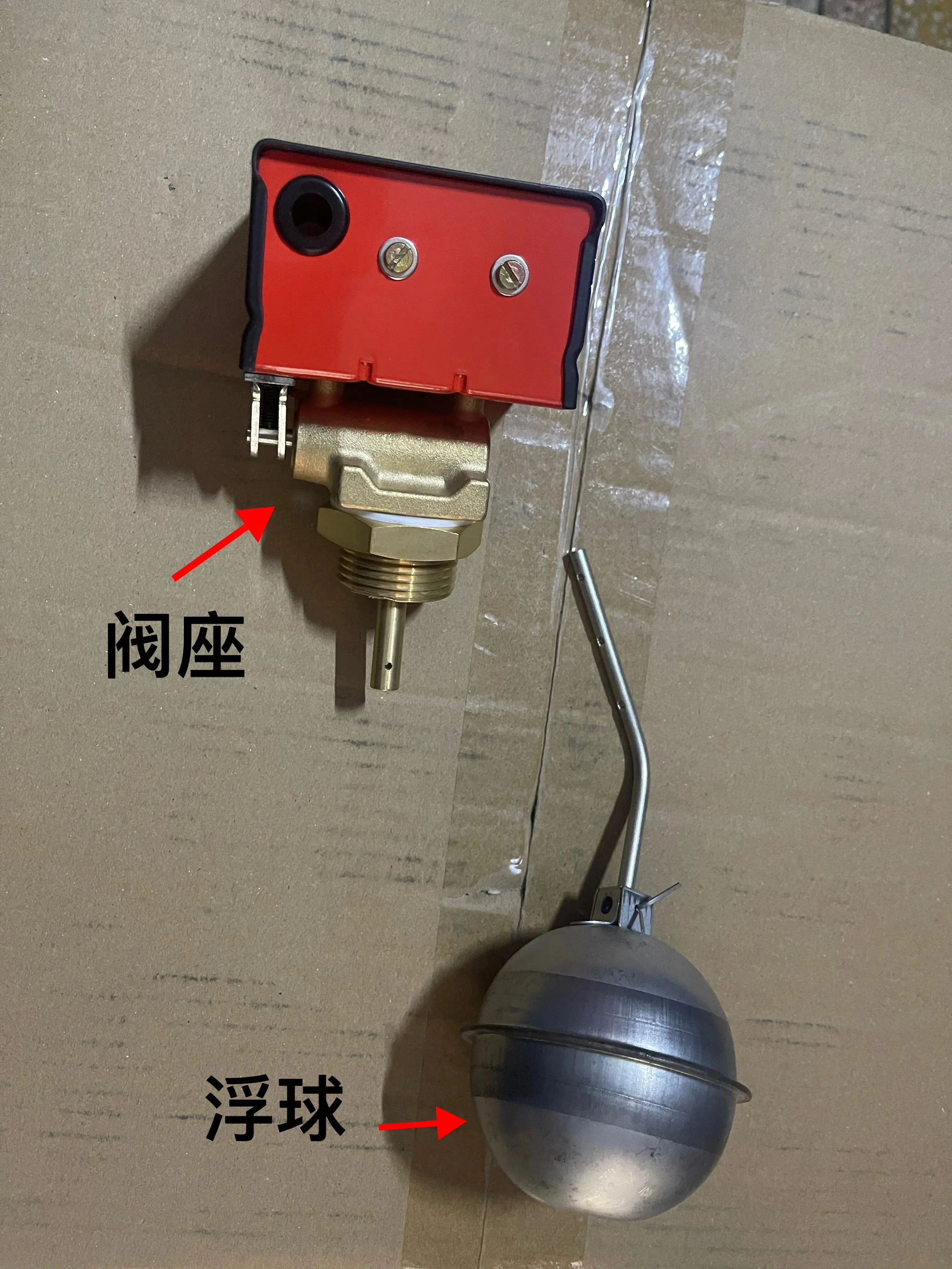 FS-01 Stainless Steel Float Switch Ball Valve For Supply Steam Level Controller
