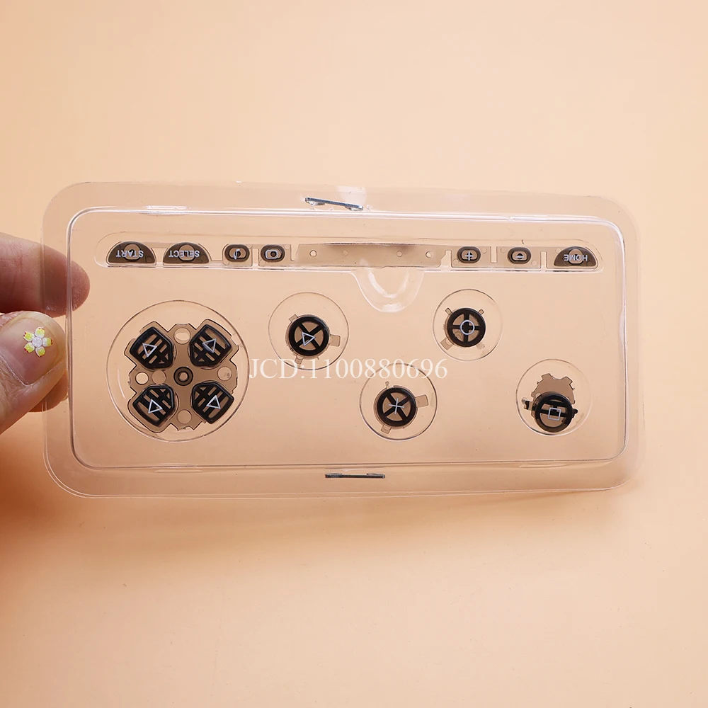 Para Sony PSP1000 consola de juegos reemplazo botones izquierdo derecho conjunto inicio en casa D PAD botones de volumen para PSP 1000