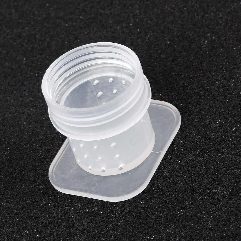 

Drinking Container Bee Water Feeder Set Cup Equipment Tools Fountain Replacement 3Pcs Plastic White 27mm Durable