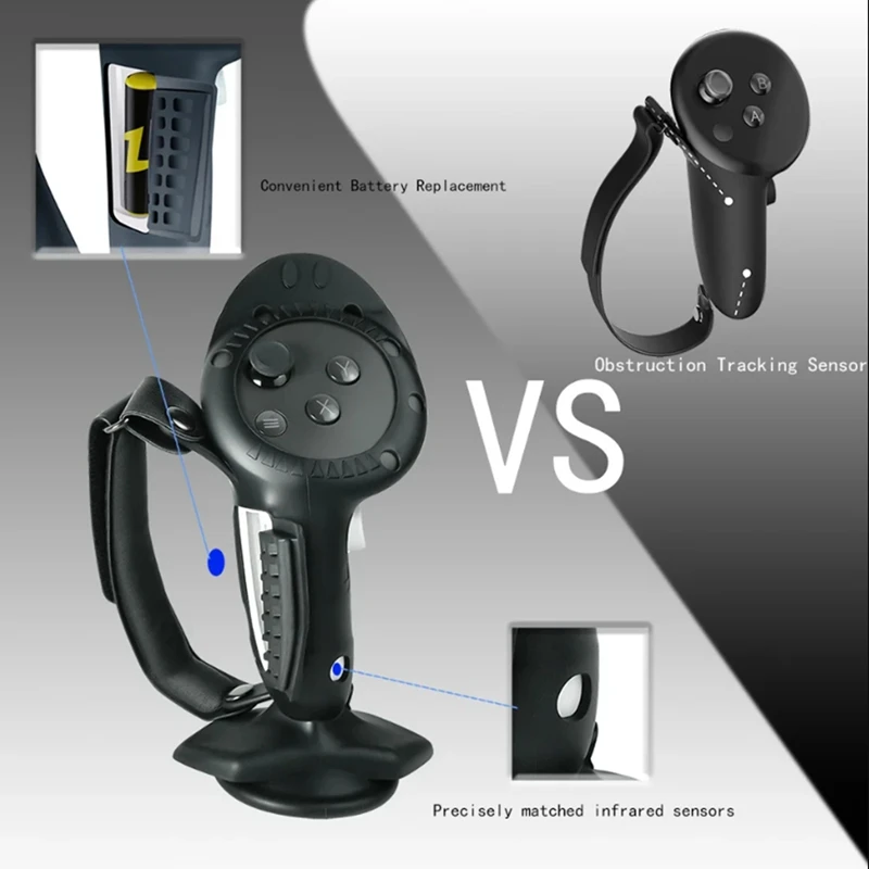 For Quest 3 Controller Grip Adjustable Comfortable Hand Strap Upright Design VR Accessory For Meta Quest 3