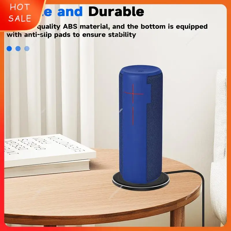 For Logitech Ultimate Ears UE Boom 3/UE Megaboom 3 Charging Dock Station Cradle With Type-C Cable Speaker Charger Pad A62X view 2