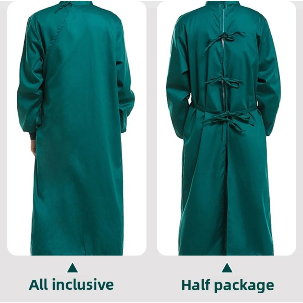 Surgical Gown for Hospital Operating Room, Blue & Green Medical Scrubs for Male & Female Oral Implant Surgeons,Doctor Workwear