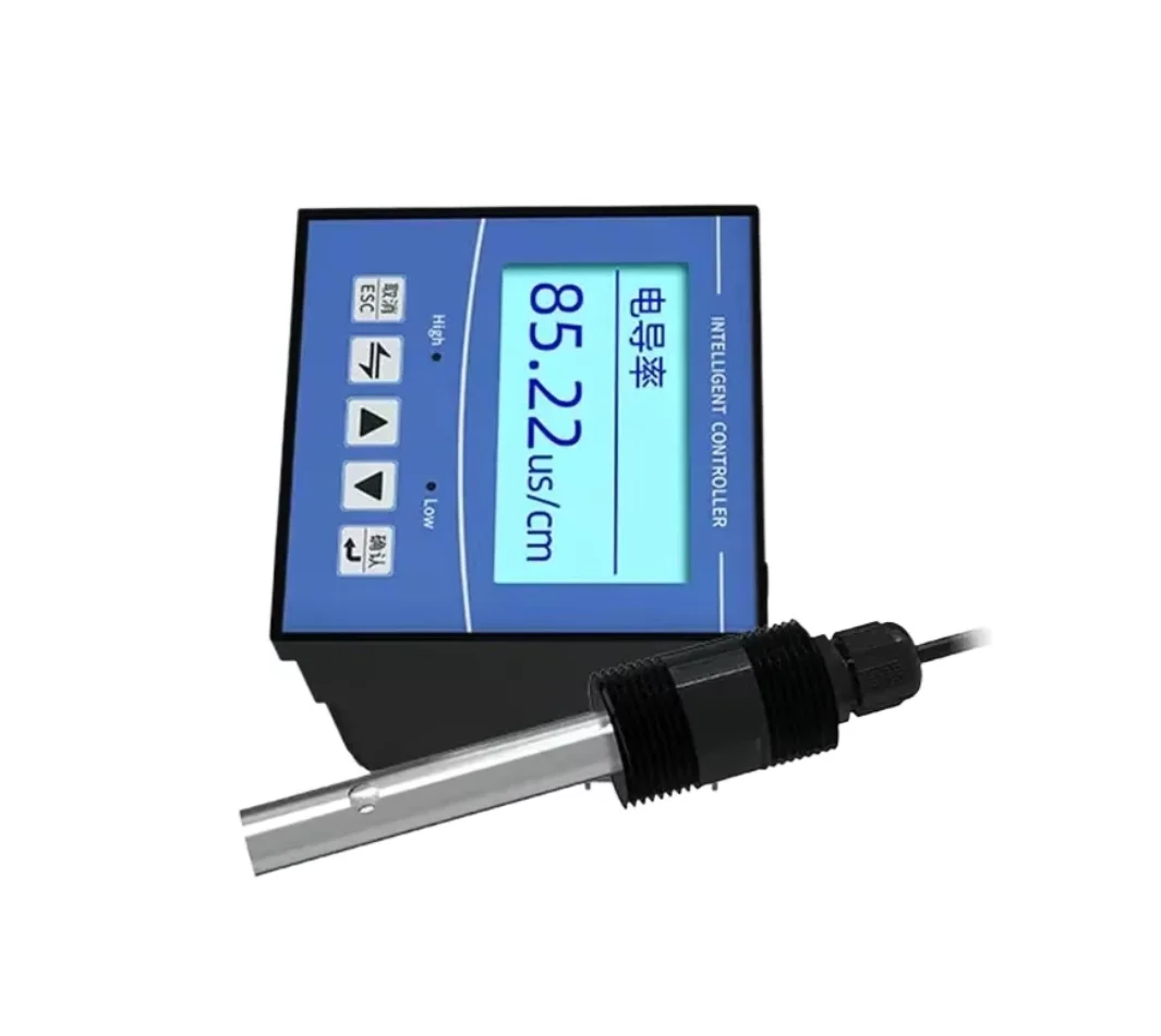 Water quality sensor electrode probe industrial online conductivity meter water quality analyzer EC pure water detection analyze