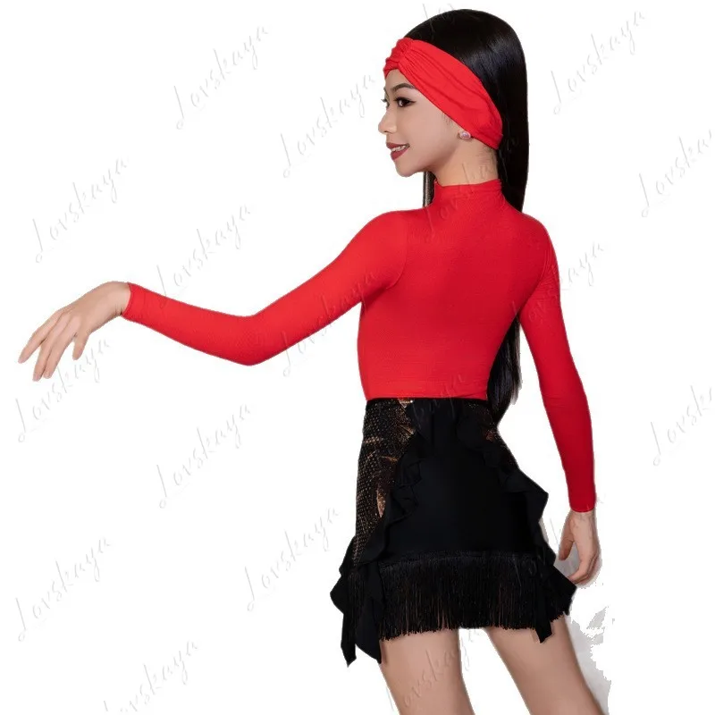 ชุดฝึกซ้อมเต้นลาตินสำหรับเด็กผู้หญิงรุ่นใหม่ - ชุดฝึกซ้อมระดับไฮเอนด์สำหรับการฝึกซ้อมเต้นลาติน