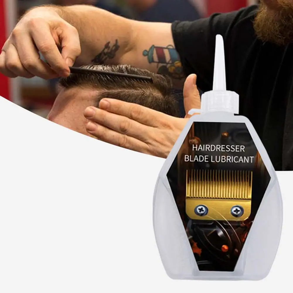 

Professional Scissors Durable Straight Razor Lubricant Hair Trimmer Oil Hair Clippers Lubricating Oil Electric Shaver Lubricant