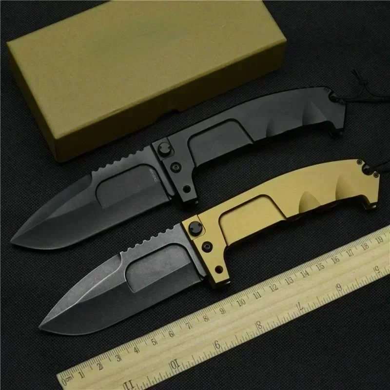 

N690 Heavy Duty Folding Knife Field Hunting Carry Self-defence Emergency Rescue Tool Sharp Slicing Tactical Knife Military Camp