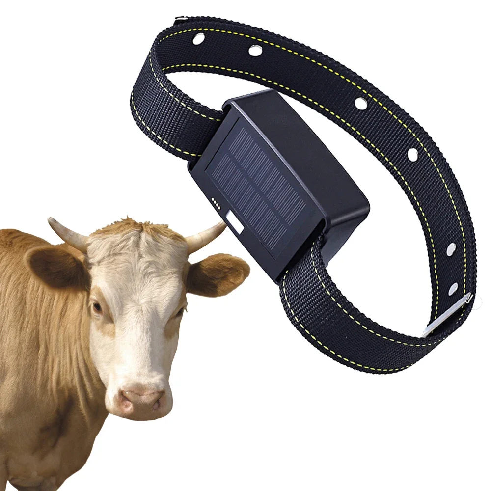 Waterproof Solar Powered GPS Tracker For Cow Cattle Sheep, G20 Livestock Anti-theft GPS Tracking Device For Farm Management