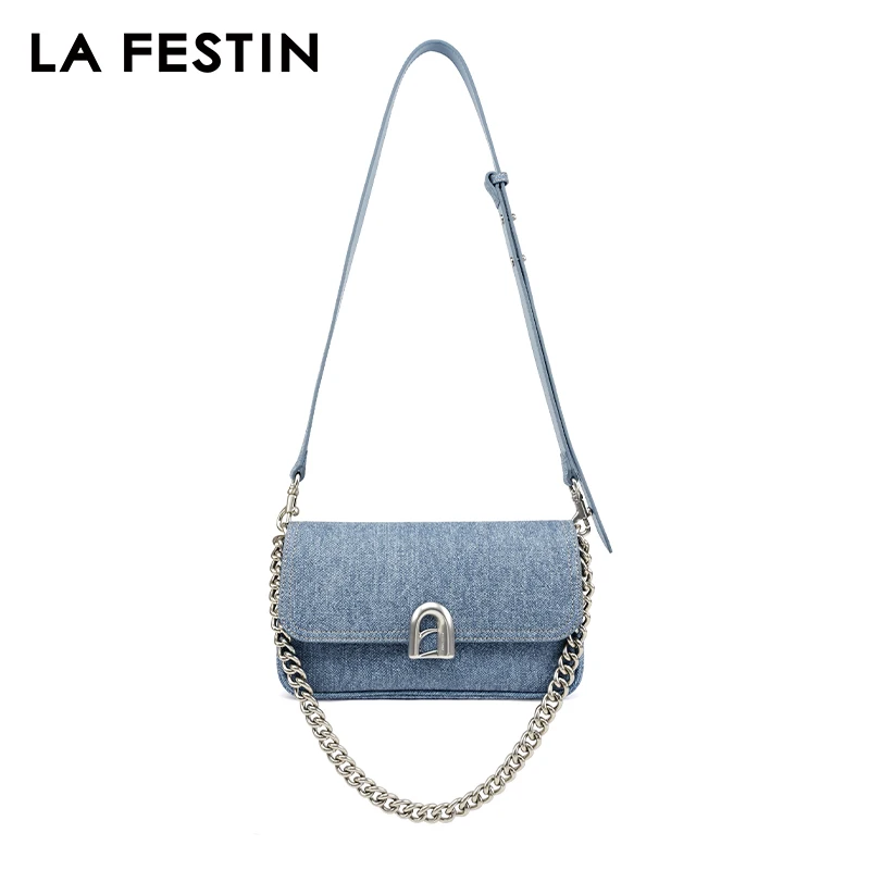 LA FESTIN Original Bags for Women New Luxury Handbags Chain Bag Small Shoulder Bag Ladies Bag Crossbody Bag A-line Door Bag