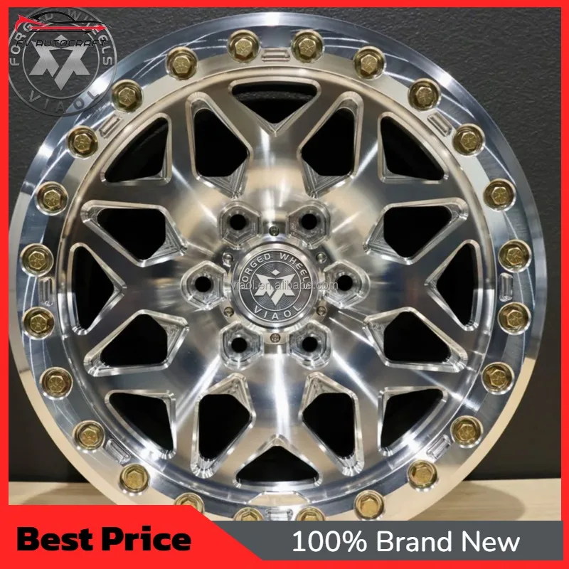 【2026】Viaol 17*8 18*9 6*139.7 6061T6 Aluminium Alloy Forged Wheel Rim 4x4 Offroad For LC200/LC300 Y61 Y62 Customizable Color & L