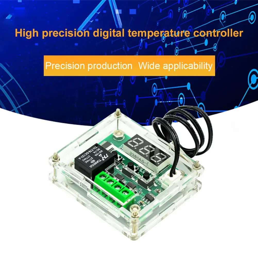 

XH-W1209 Digital Temperature Control Switch with Waterproof NTC Probe and 10A One Channel Relay for Precision Regulation