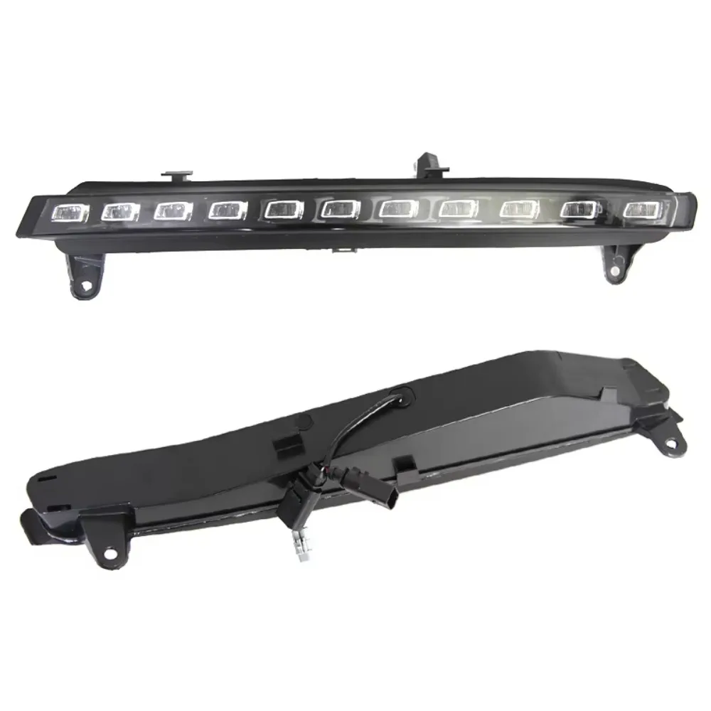 New Daytime Running LED Lights Lamp DC 12V High Brightness Waterproof For Audi Q7 Car