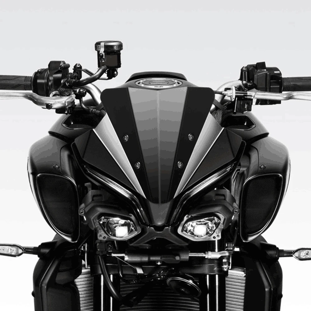 2023 2024 Aluminum For Yamaha MT-10 MT10 MT 10 2022 Windshield Fairing Motorcycles Wind screen Decorate Deflector Accessories