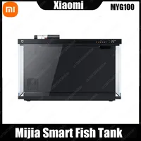 Xiaomi Mijia Smart Fish Tank Work With Mi Home APP Mobile controlled remote feeding Smart Lighting System Light Aquarium MYG100