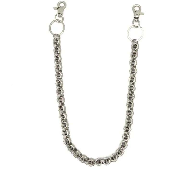 GrailzMetallic Electroplated ColorrafNiche Design Style Hip-Hop Pants Chain Accessories Versatile Retro Nut Chain