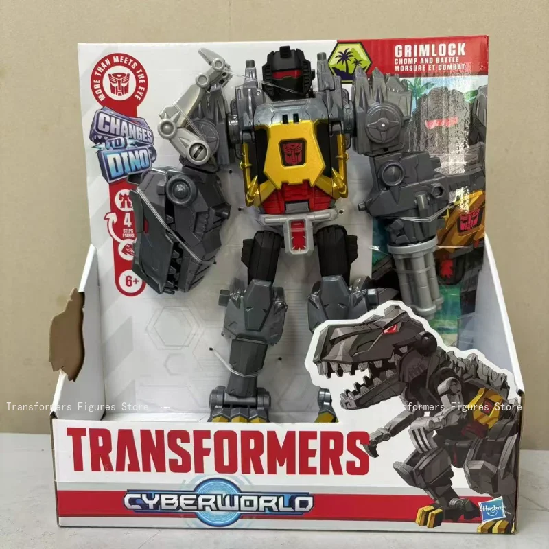 Gloednieuwe Transformatie Robot Speelgoed Cyberworld Serie Grimlock G1 Anime Films Bewegende Figuren Model Actie Pop Verjaardag Populair