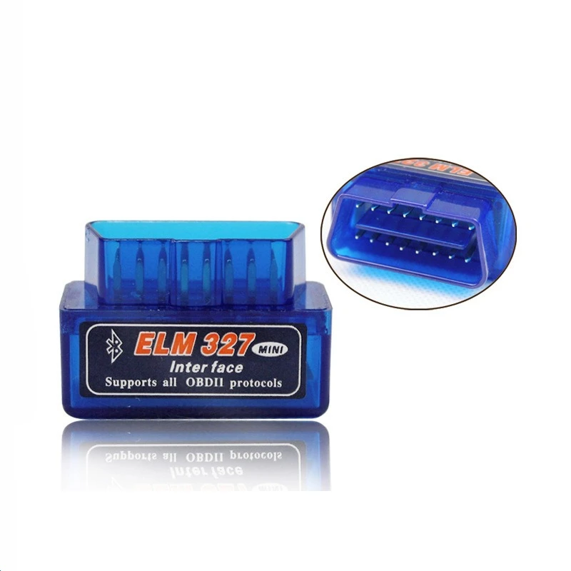 16 PIN Interface V2.1 ELM327 OBD2 Mini Code Reader Scan Tool Bluetooth Car Scanner For Android Diagnostic-Tool OBDII OBD 2 For A