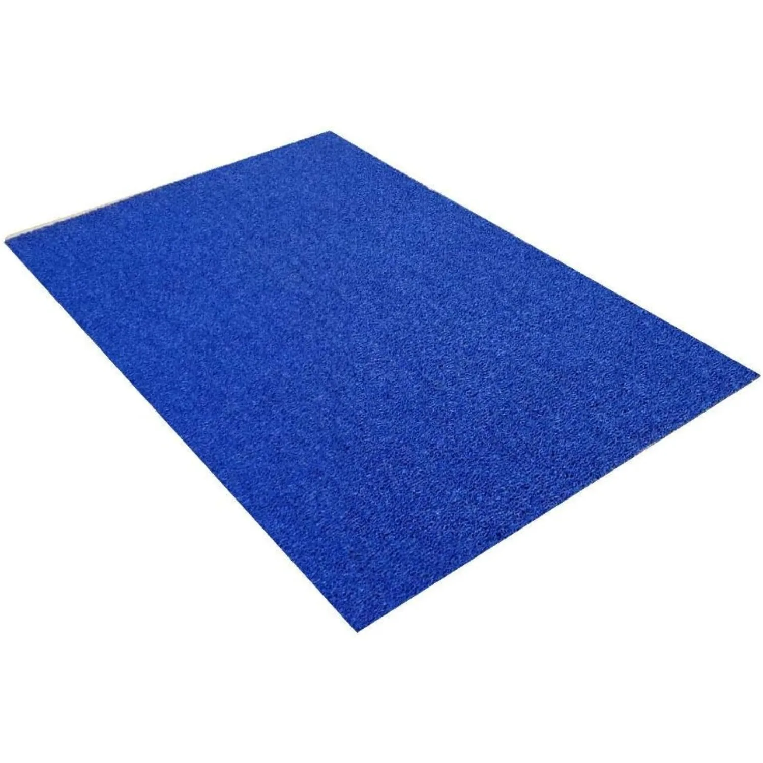 Vinyl Pool, Bathroom, Locker Room, Shower, Spaghetti Mat by MattingExperts Drains Water, Comfortable Looped Mat (3x2, Blue)