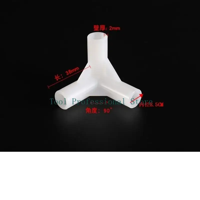 57QF T khớp t ống Ống khuỷu tay Đầu nối ống 3 cách góc lắp thang phụ kiện chung