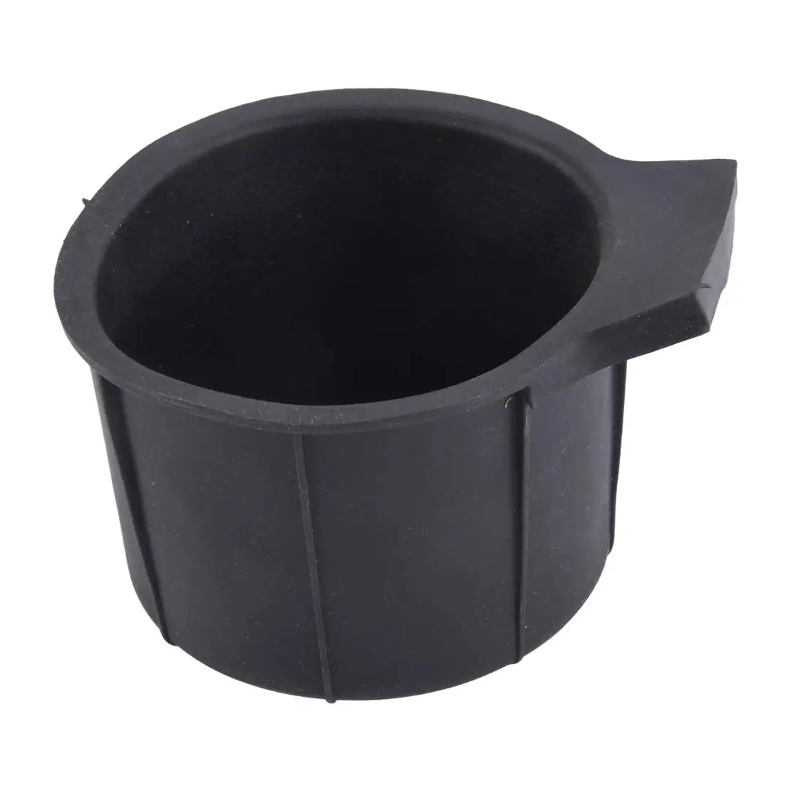 CC3Z-2813562-AA 2pcs Car Center Console Cup Holder Insert Black Rubber fit for Ford F250 F350 F450 F550 2011 2012 2013 2014-2016