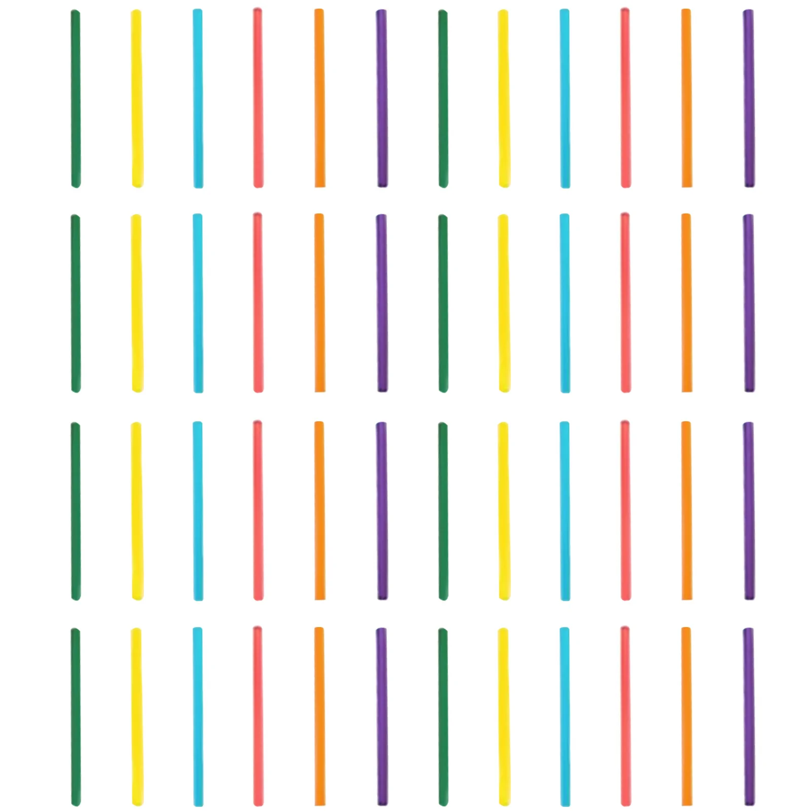 1000 Peças de Palitos de Madeira Coloridos Multicoloridos, Madeira Natural Pintada, Brilhantes, Adequados para Pintura com Palitos, Escultura, Colagem e Aprendizado