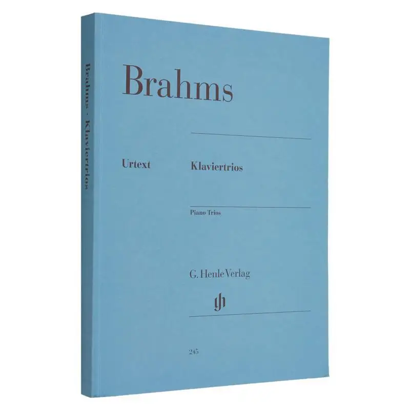 

HN245 Brahms Piano Trios Herttrich Ernst G Henle Verlag 9790201802459 Book