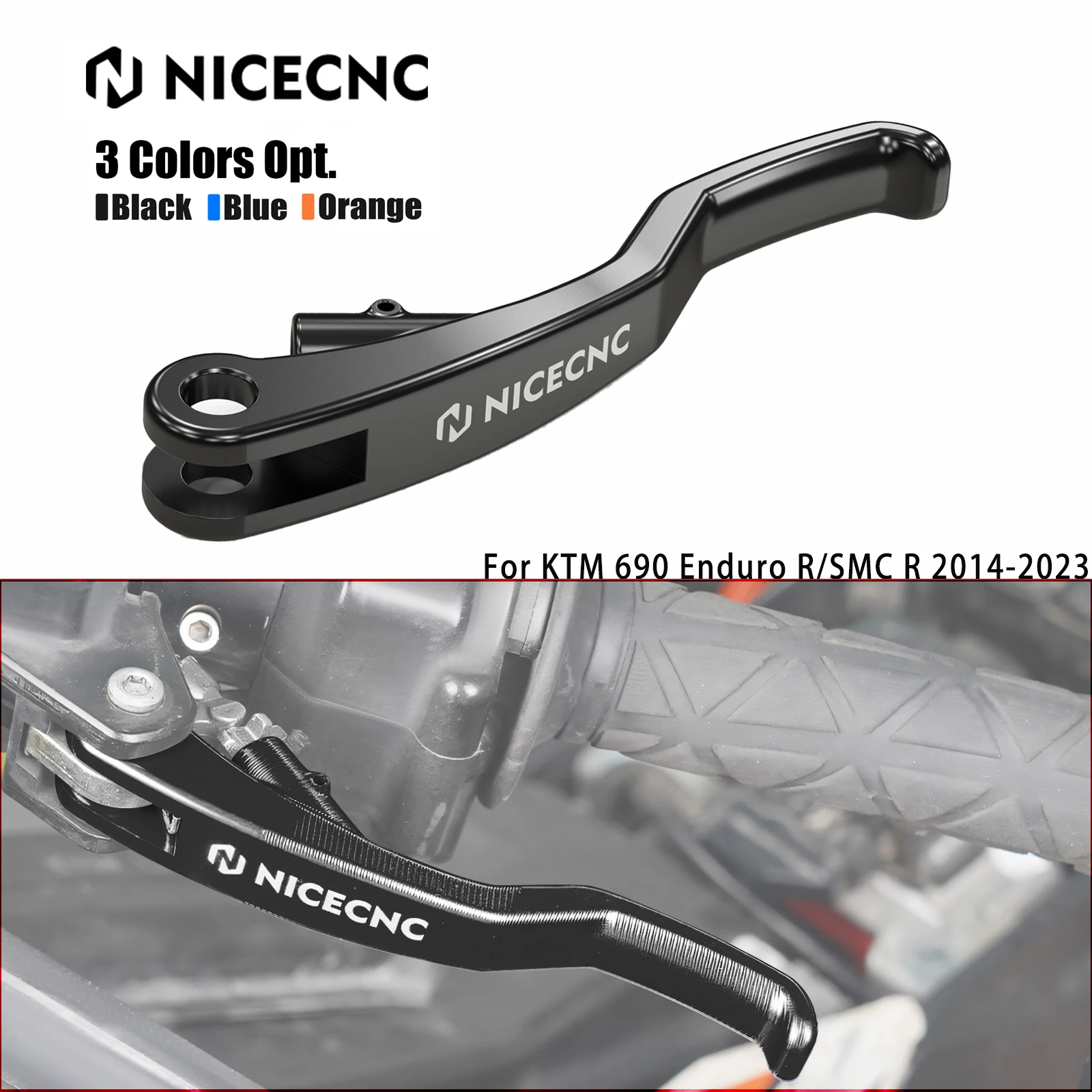 

For KTM 690 Enduro R 690 SMC R 2014-2023 1290 Adventure 13-20 Shorty Clutch Lever For Husqvarna 701 Super Moto /Enduro 2016-2023