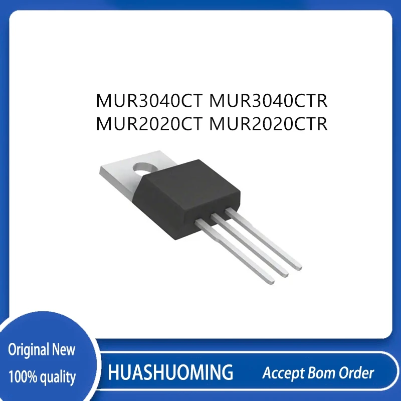 10Pcs/Lot MUR3040CT MUR3040CTR MUR3040 MUR2020CT MUR2020CTR MUR2020 TO-220PO