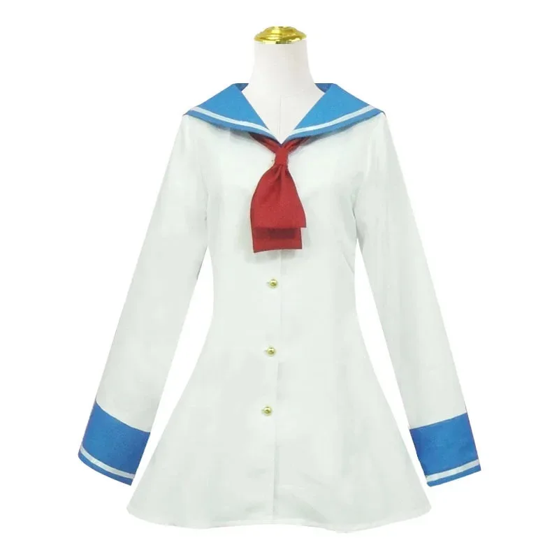 

COSda@Atri Cosplay Costume Cute Skirt Uniform School White Dress Suit Role Play Outfit Halloween Party for WomenCOSda@