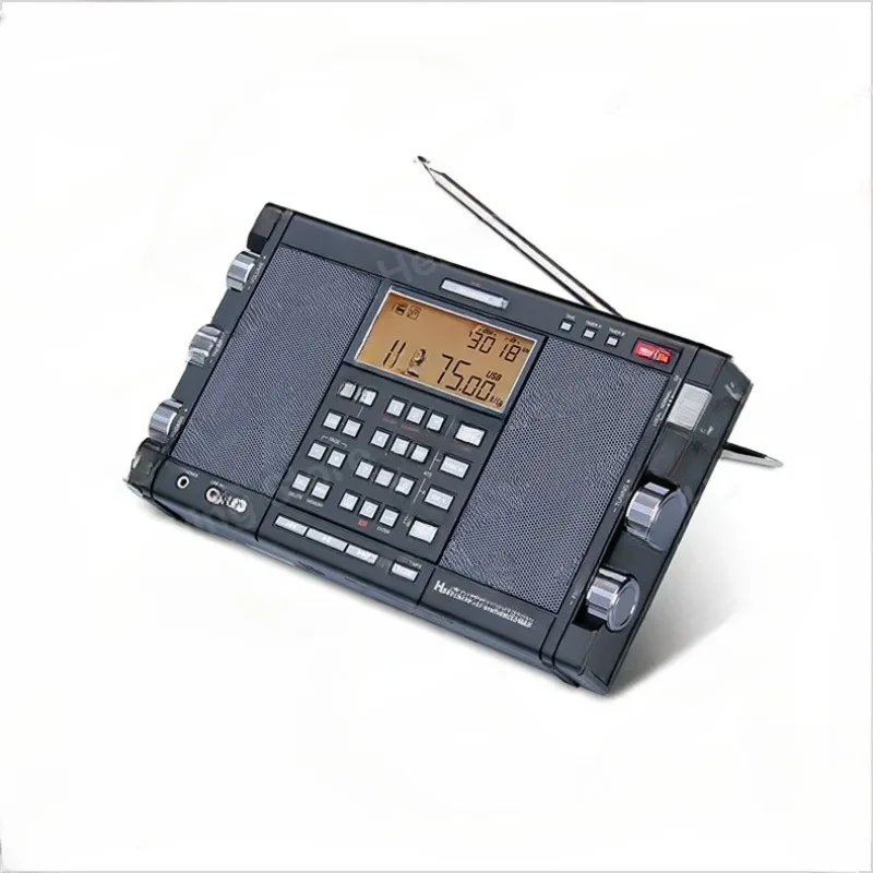 H-501 Portable Stereo Radio Full Band FM SSB Receiver Dual-Horn Speaker with Music Player  H501