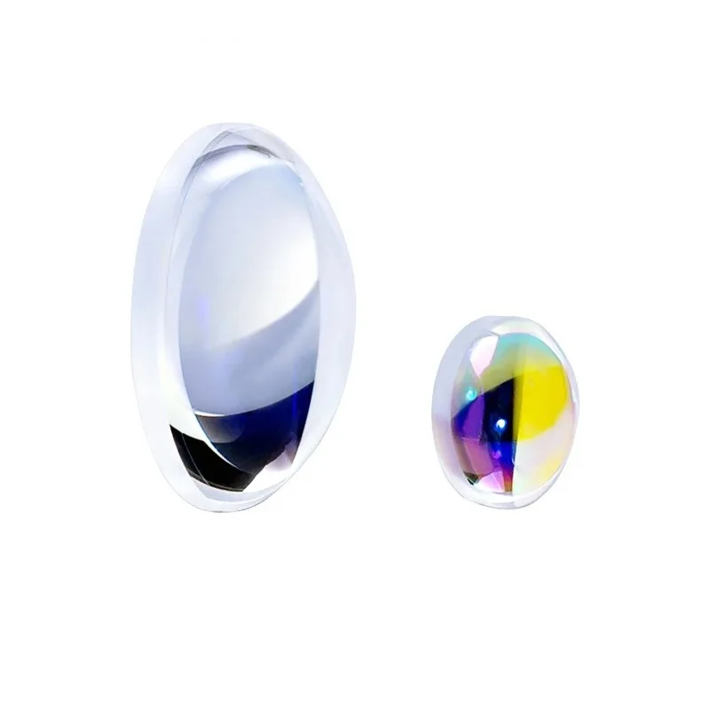 GLA11-K9 plano-convex lens diameter 12.7mm visible light antireflection A film wavelength 350-700n