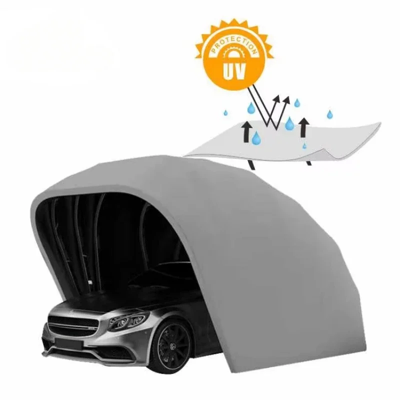 Fully automatic remote control foldable car hood garage tent portable carport folding car garage