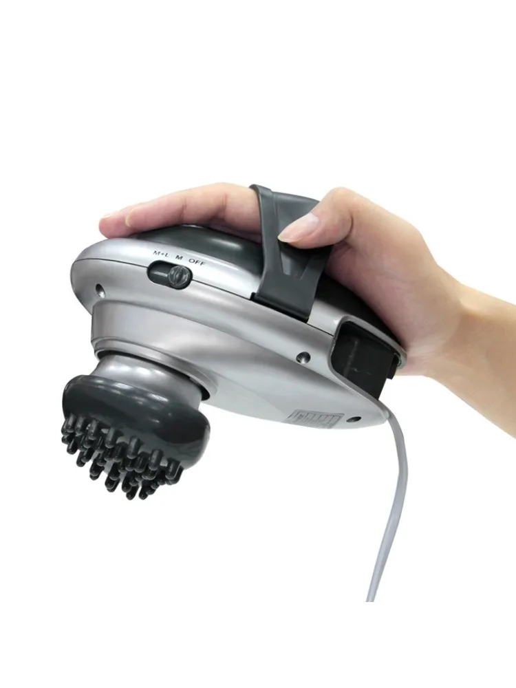 Percussie Actie Variabele Snelheid Split Type Massager Warmte Instelbare Intensiteit Oplaadbare Multi-Functionele Full Body Massager - afbeelding 2