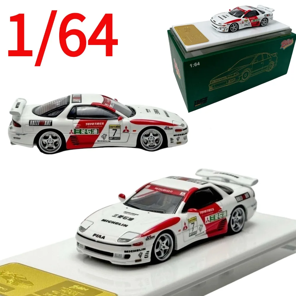 bliss-diecast-modele-de-voiture-mitsubishi-gto-3000gt-a-l'echelle-1-64-modele-de-berline-mitsubishi-gto-3000gt-en-alliage-objets-de-collection
