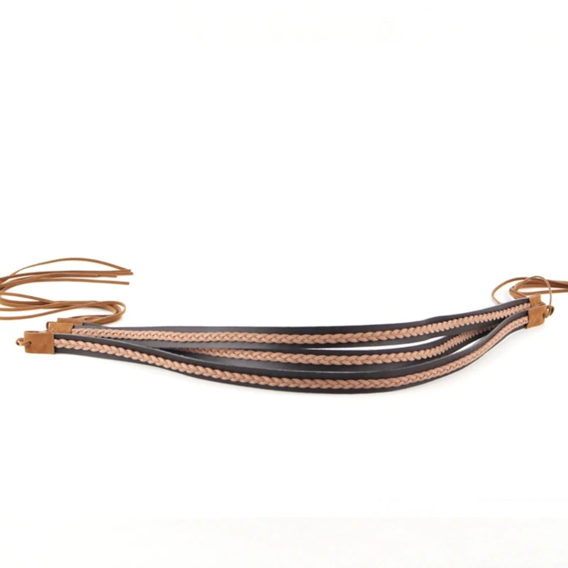 Adjustable Length Hat Rope for Cowboy Hat Weaving Hat Outdoor Hat Multiple Functional Decorative Hat Strap for Adult