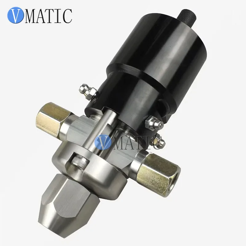 Free Shipping High-Flow High-Viscosity Anti-Drip Valve Dual Cartridge Dispensing Valve VC-66 for Sealant/Adhesive/Encapsulation