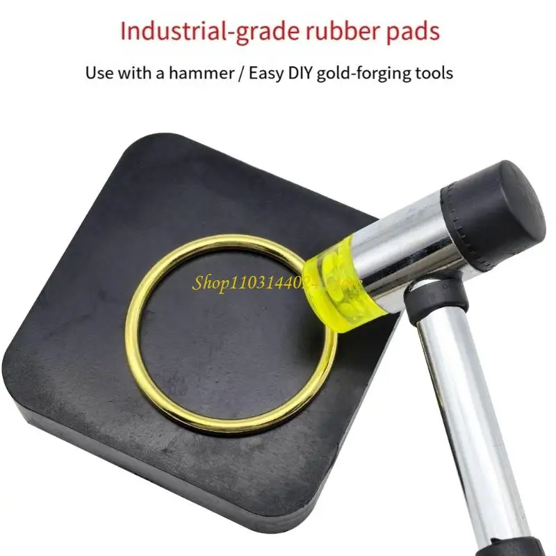 N5KE Rubber Work Block for Tabletop Metal Adjustment and Detail Shaping