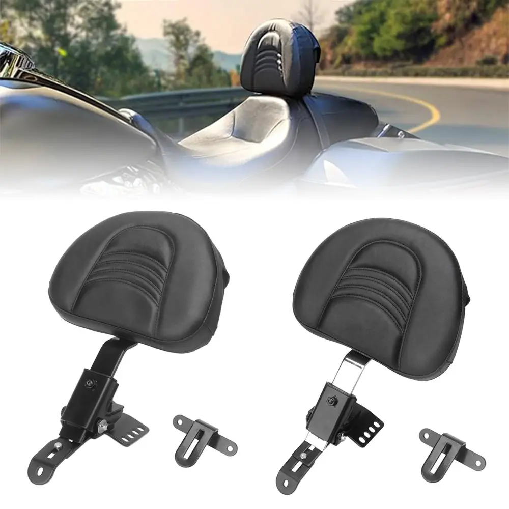 Motorcycle Adjustable Plug-in Driver Backrest For Harley Road King Street Glide FLHX FLHXS Road Glide FLTRX FLTRXS 1997+
