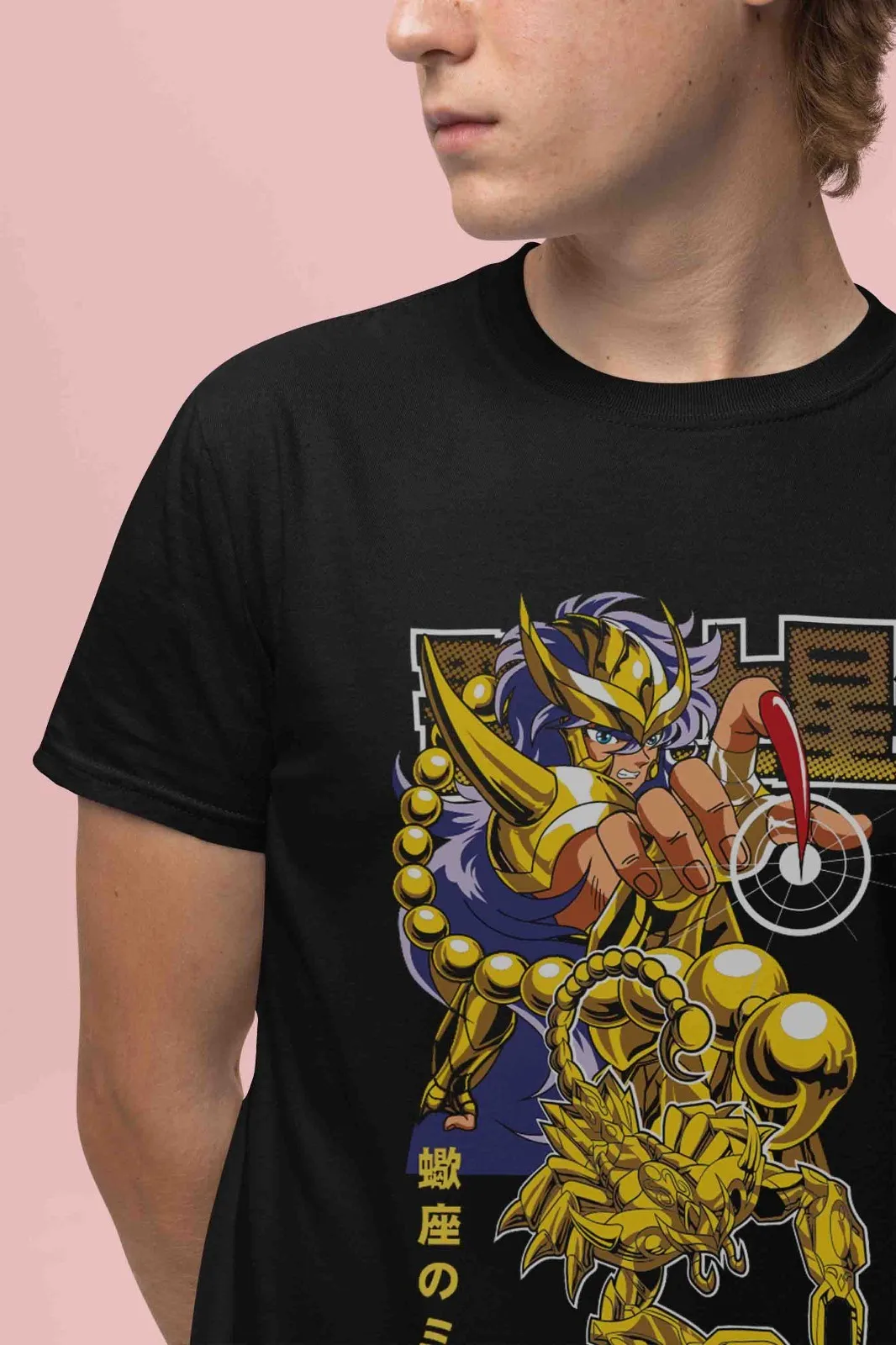 Saint Seiya Shirt Shiryu Tshirt Hyoga T-Shirt Shun Top Ikku Anime Graphic Tee