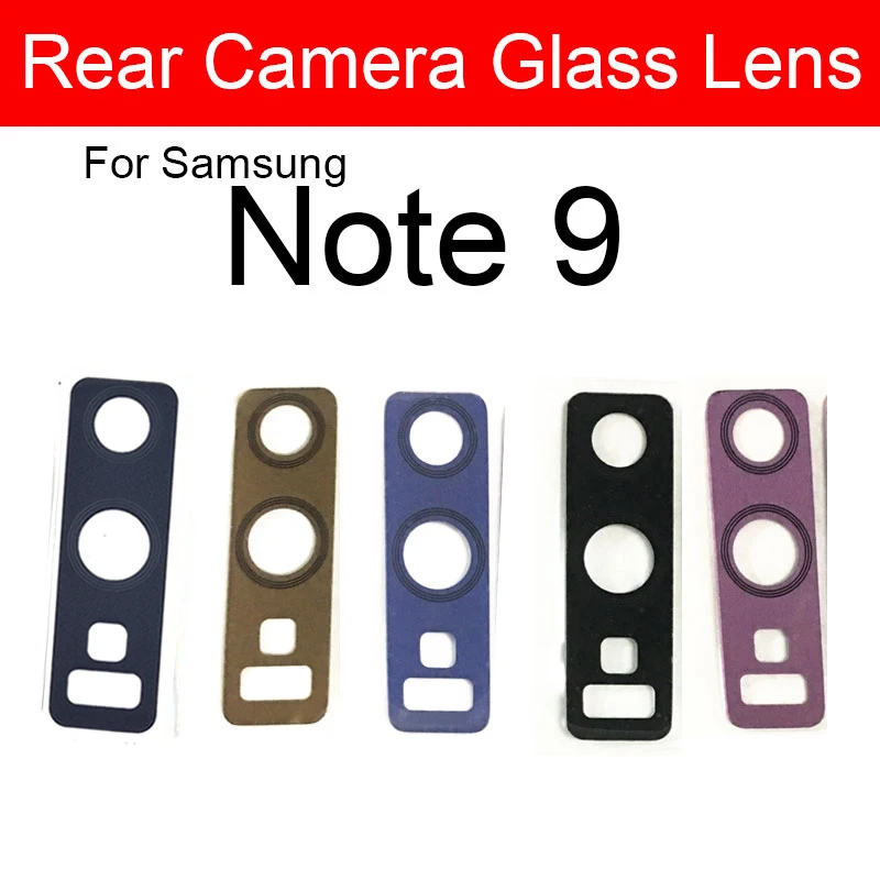 Back Camera Glass Lens With Adhesive Glue For Samsung Galaxy Note 20 Ultra Note 10 Plus Note 10  Lite Note 9 8 5 4 3 Repair Part