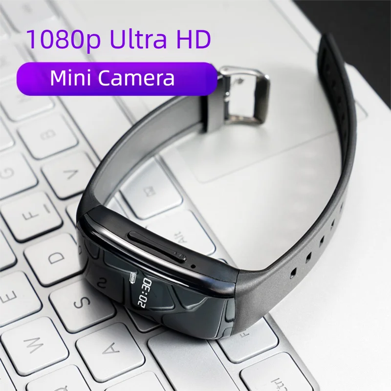 

1080P Mini Wristband Camera Watch - HD Compact Portable Camera for Evidence Recording 8G-256GB