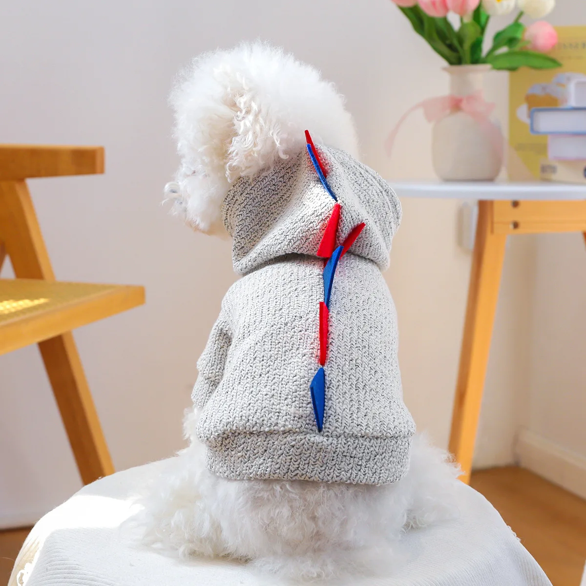 Pet Clothing Dog Cat Clothing American Dinosaur Sweater