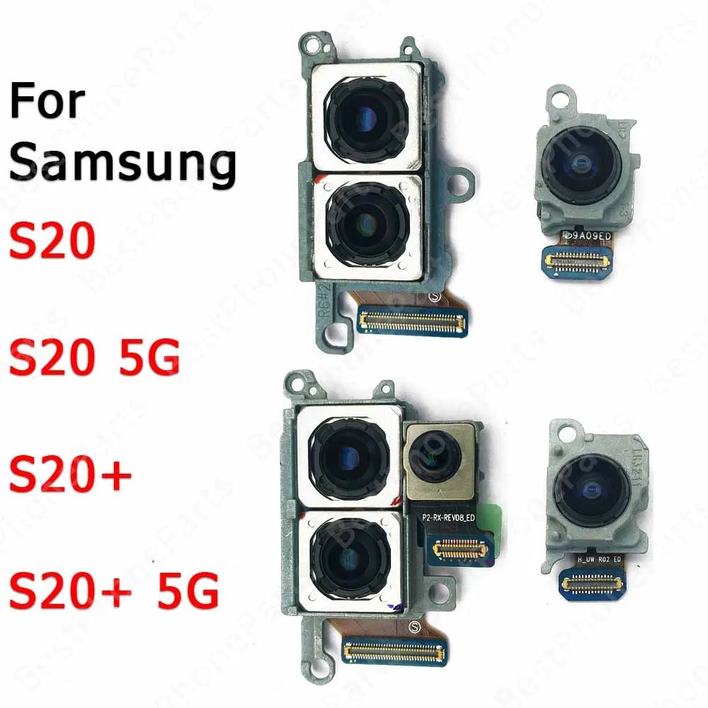 Rear Camera For Samsung Galaxy S20 Plus S20+ 5G G980 G981 G985 G986 Back Camera Module Backside Replacement Spare Parts