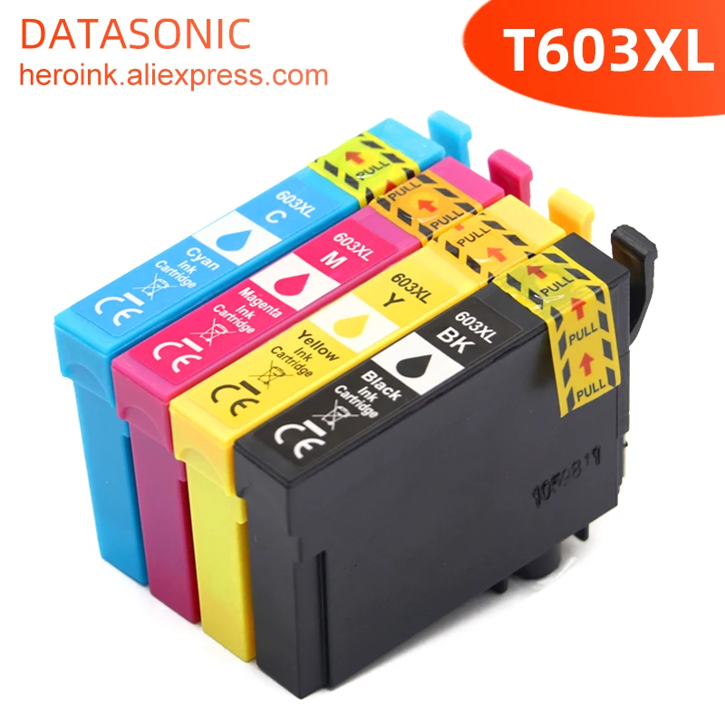 4Color 603XL T603 ink cartridge compatible for EPSON Home XP-2100 XP-2105 XP-3100 XP-3105 XP-4100 XP-4105 WF-2810 WF2815 WF2830