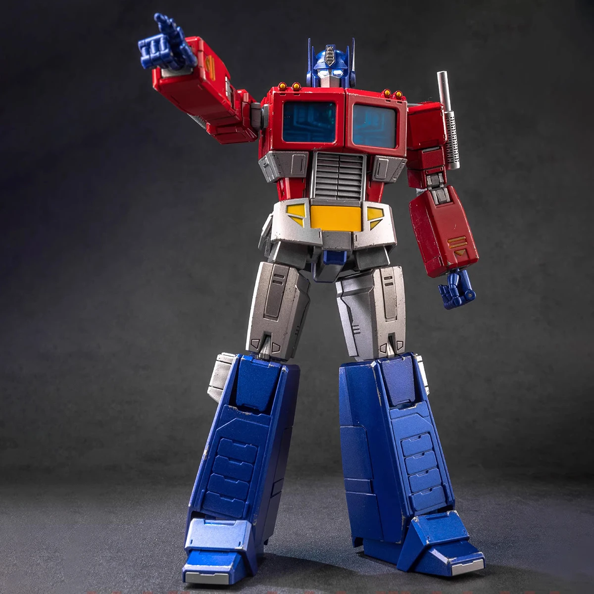 HIPLAY YOLOPARK Transformers G1 - Optimus Alloy Armor AMK PRO Series Kit de modelo de fácil montaje