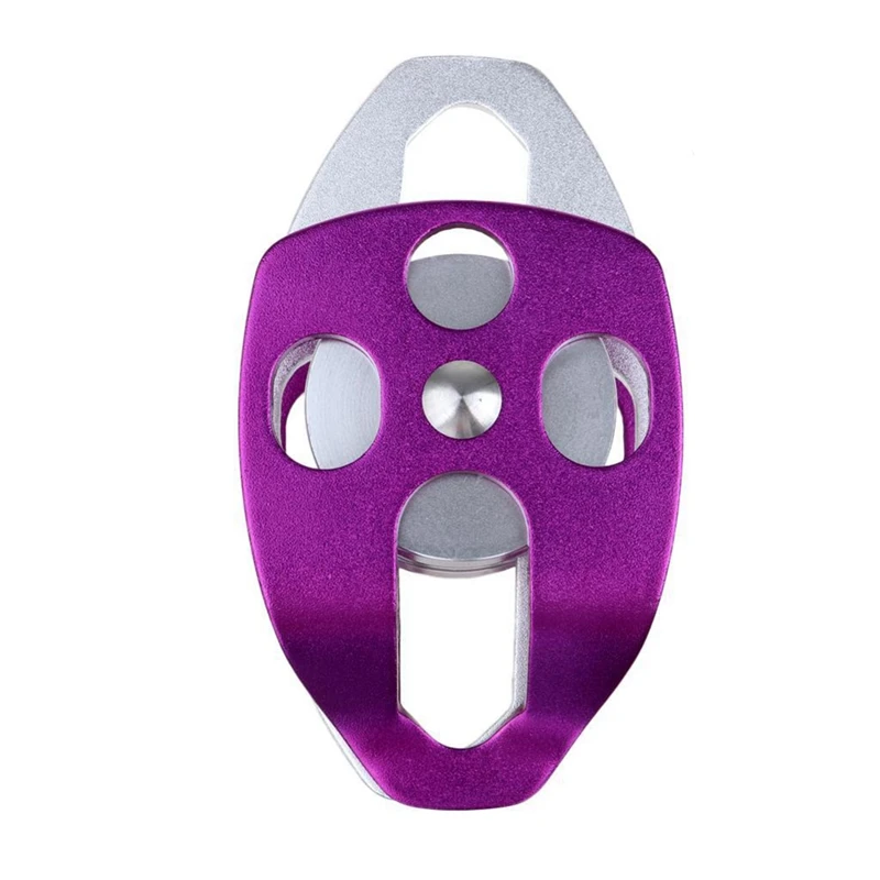 Double Pulley For Hauling System Climbing Rescue Dragging Climbing Double Pulley Lifter Outdoor Climbing Accessories