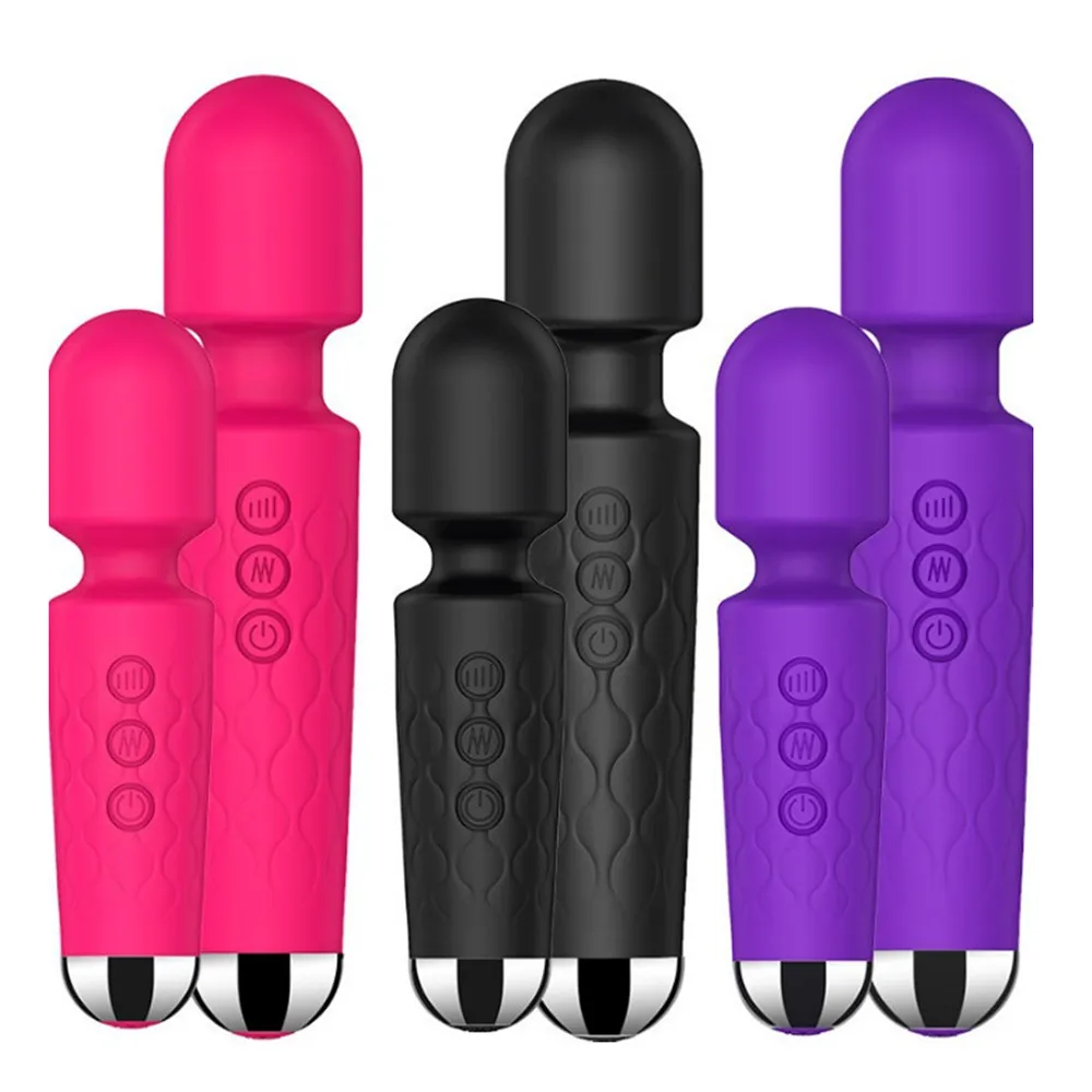 Powerful Vibrating AV Vibrator Magic Wand Clitoris Stimulator Sex Toys for Women G Spot Massager Adult Female Sex Erotic Product