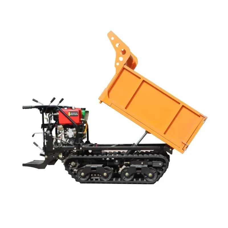 Mini Borracha Rastreado Crawler Dumper, Preço