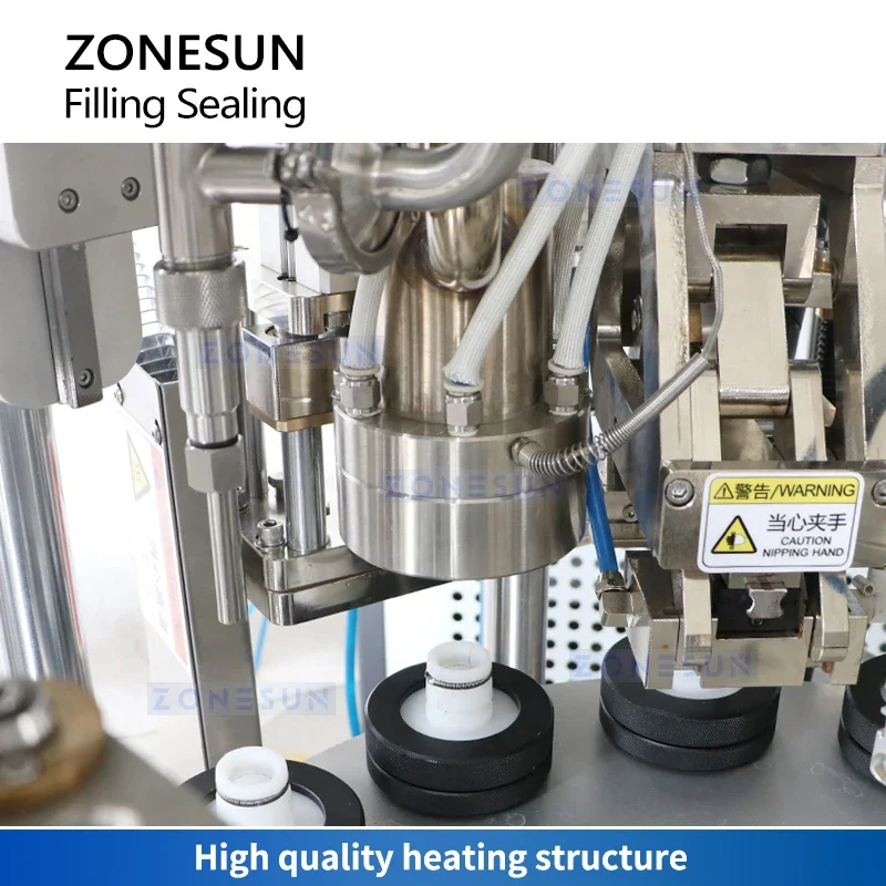 Zonesun ZS-FS007U Automatische Tube Filling and Sealing Machine Monoblock Plastic Tube Filler Cosmetic Tube Sealer